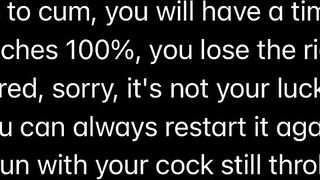 WILL I LET YOU CUM? METRONOME EDGING CHALLENGE