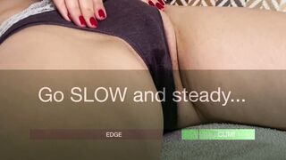 WILL I LET YOU CUM? METRONOME EDGING CHALLENGE