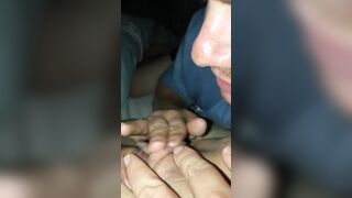 Cunt leaking soak by hubby