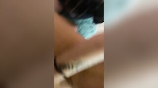 Doggie style with ass plug