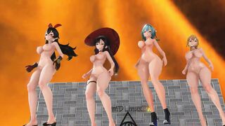 【MMD R-19 yo SEX DANCE】HOT PERVERSE ASSS SWEET EXTREME SATISFACTION おいしいお尻 [MMD]