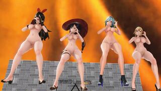 【MMD R-19 yo SEX DANCE】HOT PERVERSE ASSS SWEET EXTREME SATISFACTION おいしいお尻 [MMD]