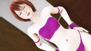 the way of the true ninja shinobi - dyke - wrestling - futa pounded - female domination - vibrator machine part