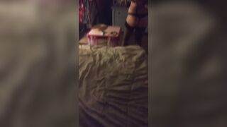 Getting ready to double penetration with vibrator