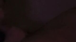 Interrupted my bath tub time to got his cock blown