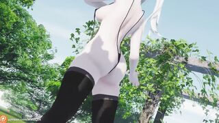 【MMD R-eighteen SEX DANCE】ATAGO DELICIOUS LONG BUTT SEXSUAL SWEET EXTREME BONED ROUGH SEX 激しいセックス [MMD]
