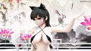 【MMD R-19 year old SEX DANCE】HOT ATAGO YUMMY BUTT SWEET EXTREME BANGED 激しいセックス [MMD]