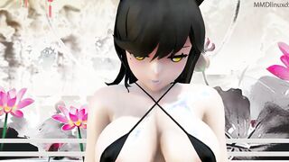 【MMD R-19 year old SEX DANCE】HOT ATAGO YUMMY BUTT SWEET EXTREME BANGED 激しいセックス [MMD]