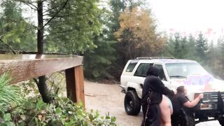 milf GETS BANGED INSIDE THE RAIN