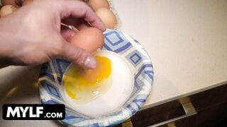 Turned On Stepson Tricks Inked Mom Lillith Morningstar And Fucks Her