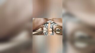 Strip Tease, Materbation, Vibrator, Mirror & Jizzed 