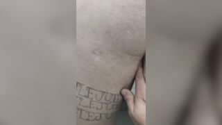 Squirting inside Walmart restroom