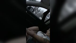 Having Fun with my vagina while my step guy films