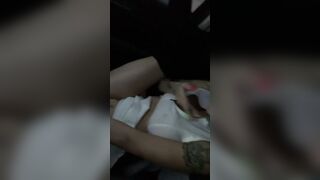 Having Fun with my vagina while my step guy films