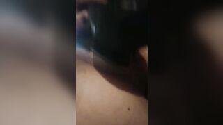 Chubby soak twat big black cock toy fucking