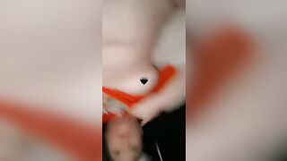 18 year old y/o squirts while fingered herself