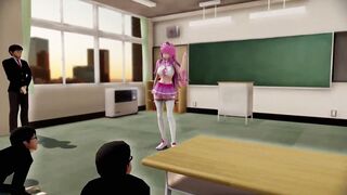 【MMD R-teens SEX DANCE】INTENSE SEX LONG BOOTY HOTTIE SWEET SATISFACTION ハードセックス [MMD]