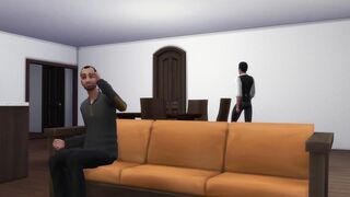 Mega Sims- Ex-Wife Cheats on hubby with his boss and Co-Workers (Sims four)