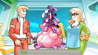 Hottie Alien Space Plant Pounded and Creampied Space Rescue Code Pink Anime
