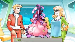 Hottie Alien Space Plant Pounded and Creampied Space Rescue Code Pink Anime
