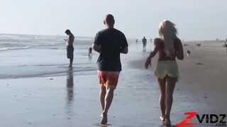 ZVIDZ - Huge Hooters Blonde Dayna Vendetta Screwed By Lubed Penis
