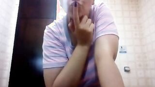 Having Fun with my huge titties