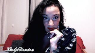 Eat your Sperm for the Queen of Huge Nails