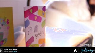 GIRLSWAY Whitney Wright Has A Strange three-Way With Oral Sex Nurse Sarah Vandella