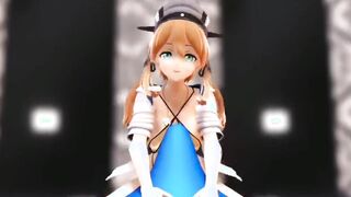 【MMD R-teens SEX DANCE】HOT WOMEN DANCE AND PLAY MASTURBATING INSANE PLASER 巨乳 [MMD R-18]