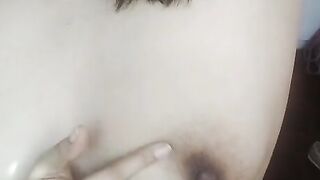 SQUEEZING my breasts and nipples made me MOAN. Thick chinese. Myfreecam Rebecca