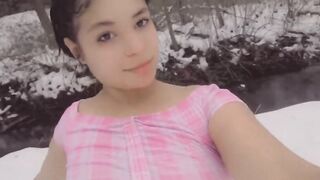 Flashing public inside winter 19 year old mom exhibitionist