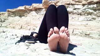 My bare foot public !! Enjoy it!!