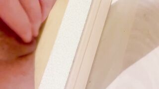 【潮吹きオナニー】どえろおまんこから吹き出す汁をドアップで撮ってみた♡ Japanese animated 素人撮影 個人撮影