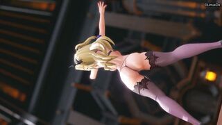 【MMD R-19 year old SEX DANCE】PERVERSE BABE BUTT SWEET EXTREME SATISFACTION おいしいお尻 [MMD]