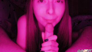 Gf Sensually Blows Classmate's Dick And Gets Bae Cum Inside Mouth