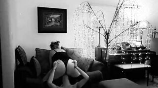 amazing gothic mistress gets mouth and snatch plowed by daddy