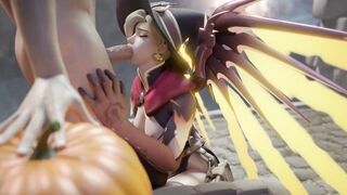 3D Animated Compilation | Ciri Fellatio, Doggy Style, Widowmaker Cowgirl Overwatch