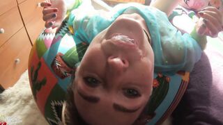 cougar Fuck Rough inside All Holes and Cum on Snatch