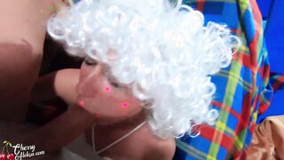 Snow Maiden Masturbate Soak Vagina and Rough Pounded with Ass Plug