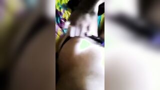 I grind my friend's mistress and end up blowing my penis