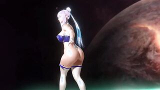 【MMD R-teenie SEX DANCE】 SWEET BAE BOOTY THE SATISFACTION OF SEX ホットお尻 [MMD]