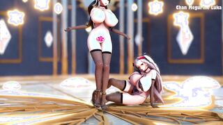【MMD R-eighteen SEX DANCE】 INSANE DELICIOUS BOOTY SWEET EXTREME SATISFACTION ホットお尻 [MMD]