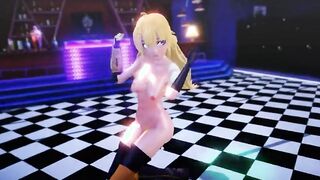【MMD R-teens SEX DANCE】 027 PERVERSE HUGE YUMMY BOOTY SWEET INSANE POUNDED ホットお尻 [MMD]