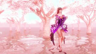 【MMD R-teen SEX DANCE】 SEXY HUGE DELICIOUS BOOTY SWEET ITENE SATISFACTION おいしいお尻 [MMD]
