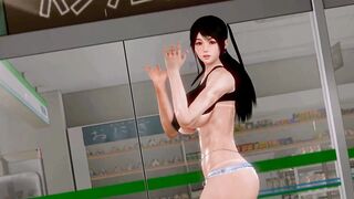 【MMD R-eighteen SEX DANCE】 SWEET DELICIOUS SATISFACTION HUGE BEAUTY BUTT 激しいセックス [MMD]