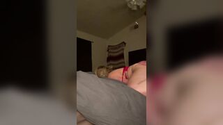 Doggy pounded with vibe