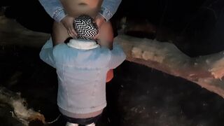 Bombshell orgasm as a result of passionate cunnilingus by the fire - IkaSmokS