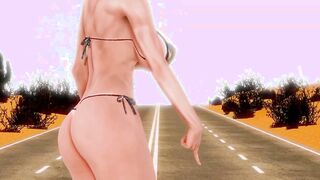 【MMD R-teenie SEX DANCE】 GODDESS BOOTY SWEET INSANE SATISFACTION ホットお尻 [MMD]