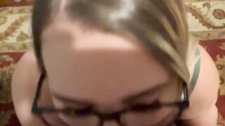 I love sucking off him. Full film w/ the facial on my OF