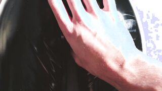 Redheaded MILF into rubber fuck inside prone bone - 4k POV film